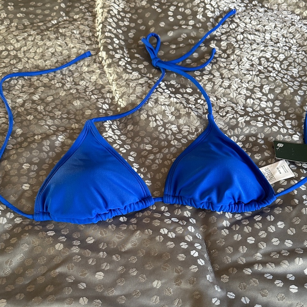 NWT Wild Fable Electric Blue Bikini Top